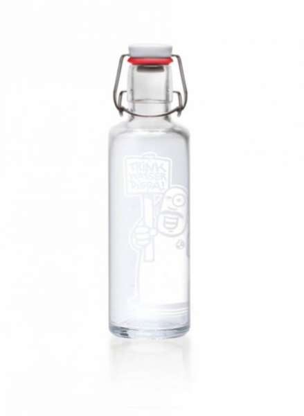 Wasserflasche Soulbottle trink Wasser digga - Vorderansicht